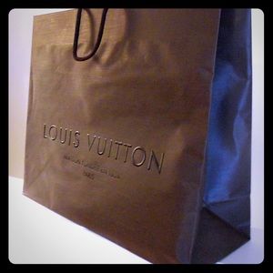 Louis Vuitton shopping bag